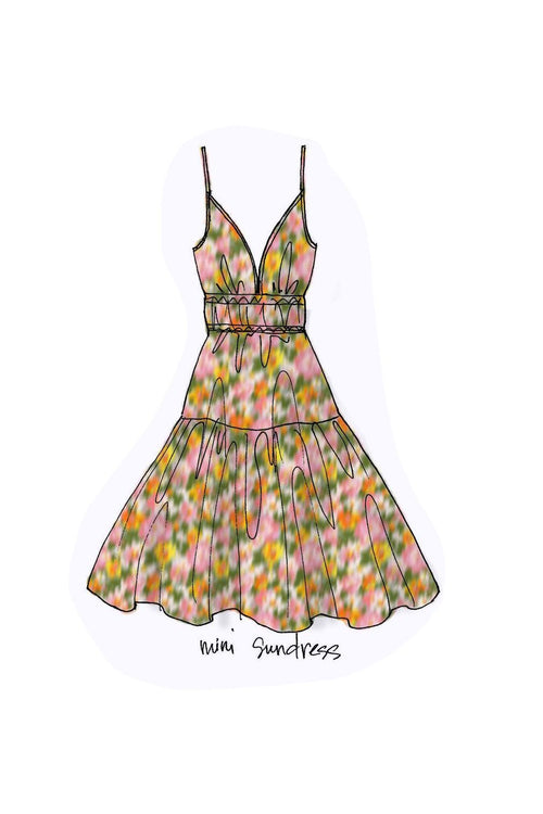 Mini Sundress Hope for Flowers by Tracy Reece