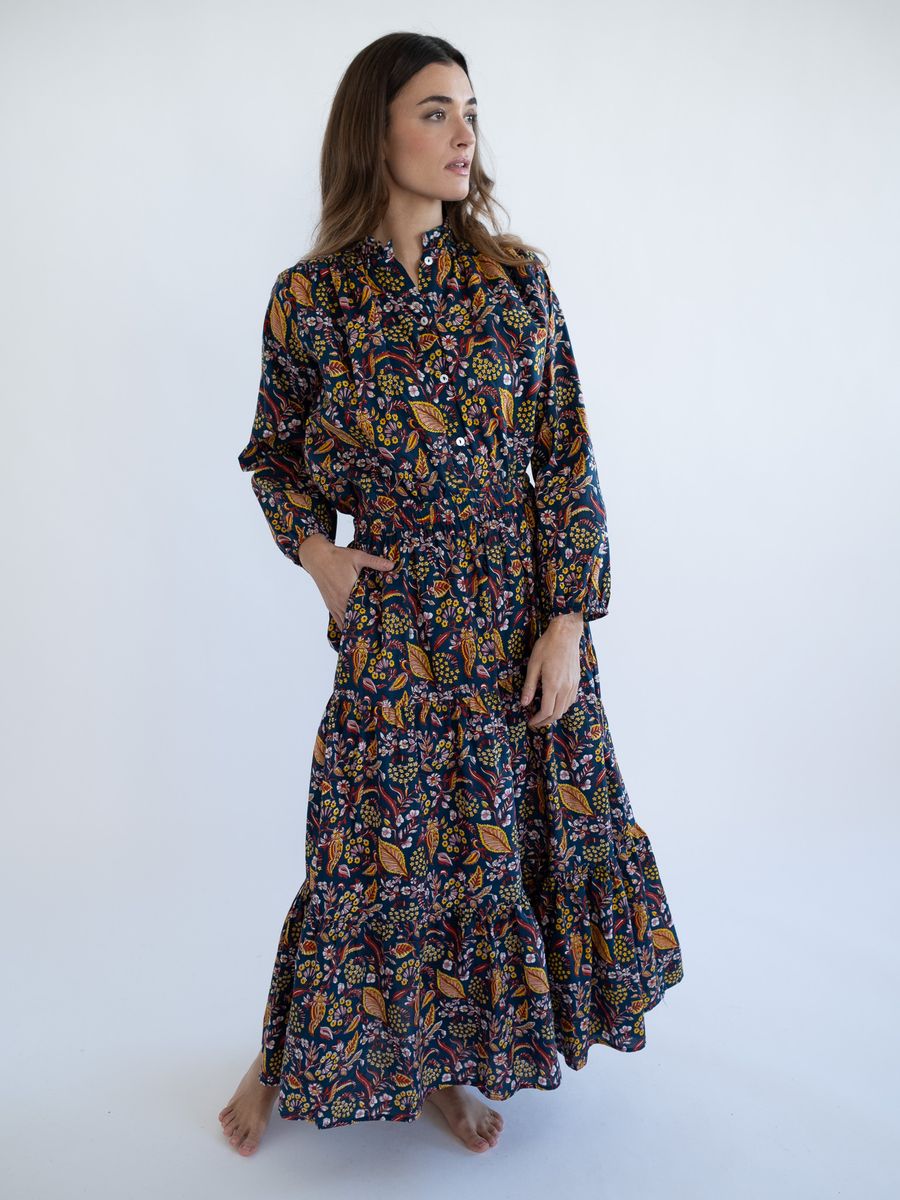 Paola Skirt Star Floral Mille