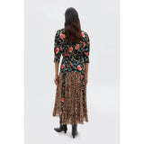Meg Dress Mila Butterfly Mix Black