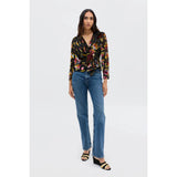 Everlyn Top Countryside Devoré Black