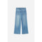 Cadet Blue Helias Crop Jeans