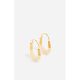 Vanessa Bruno Dormeuse Earrings In Epoxy Resin