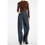 Flower Mesh Ls Top