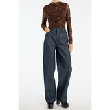 Flower Mesh Ls Top