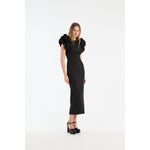 Crepe Puffy Midi Dress ROTATE Birger Christensen
