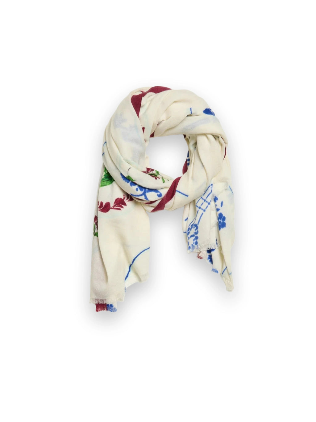 WOOL & SILK SCARF - LA TABLE Mii