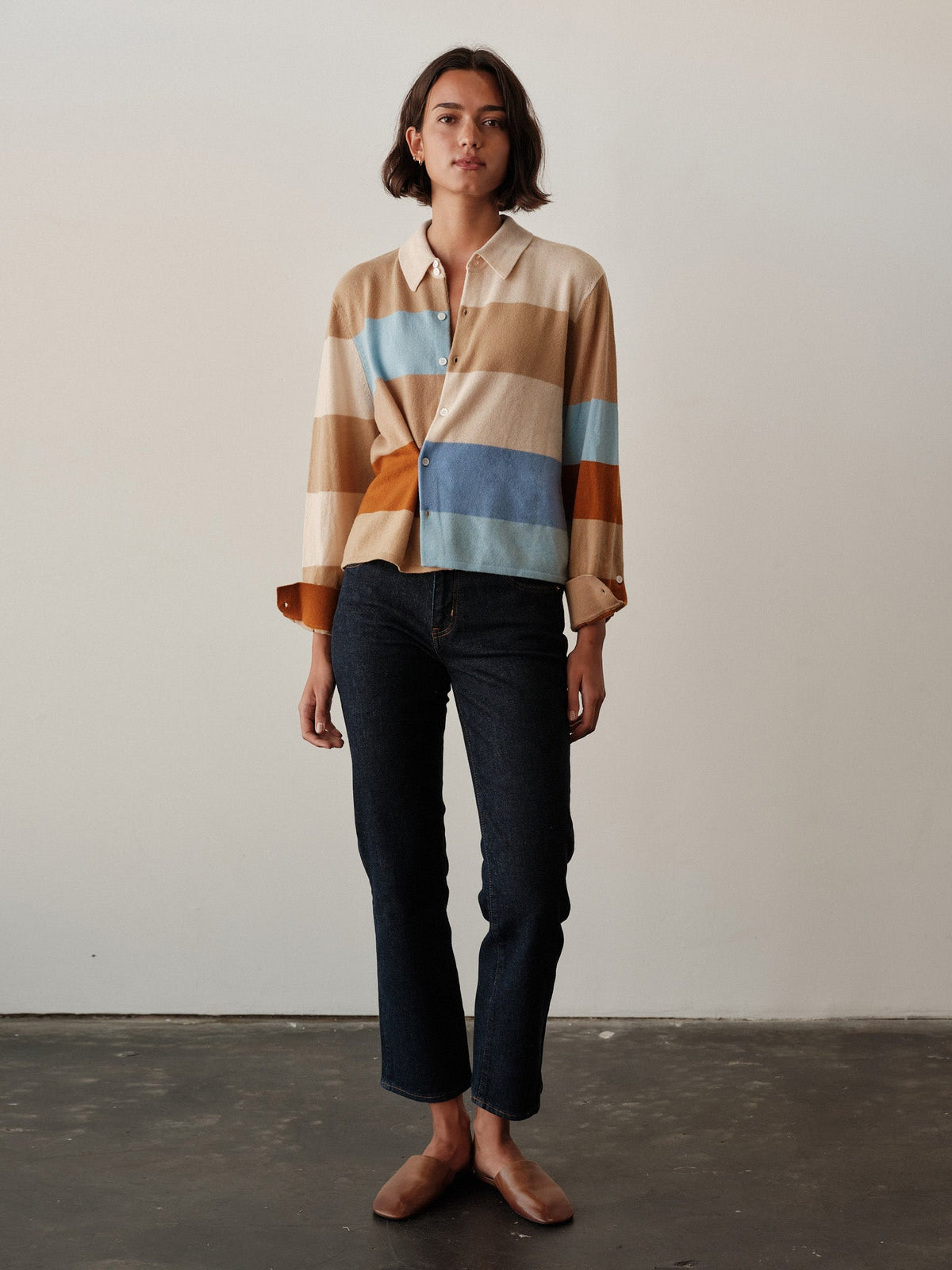 The RUGBY STRIPE Cardigan, Cashmere Blend  | FALL'26, (2) CISSA
