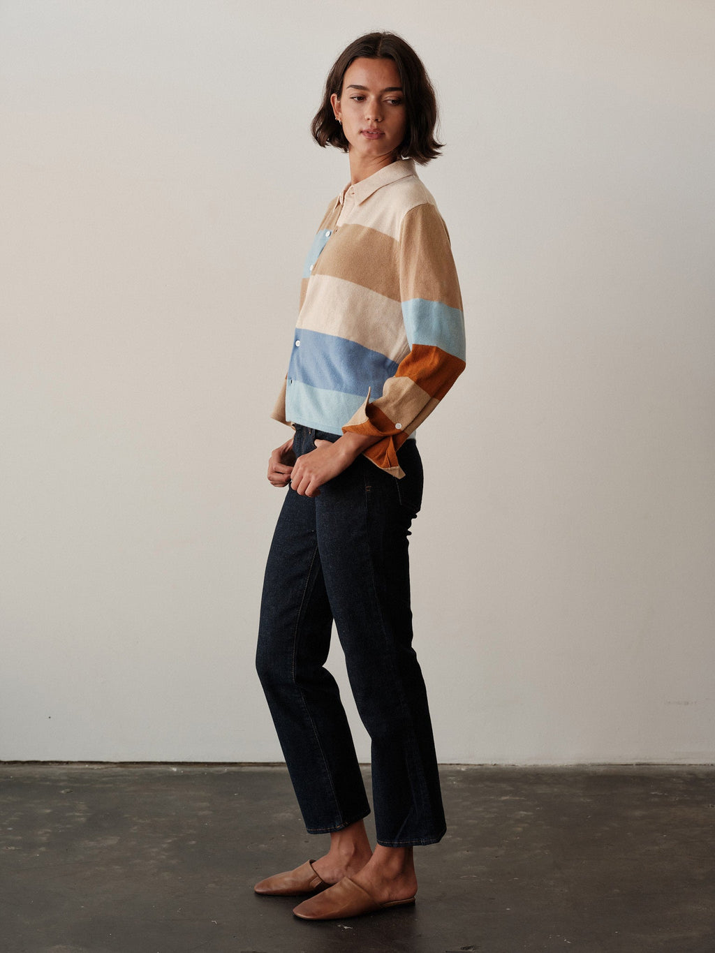 The RUGBY STRIPE Cardigan, Cashmere Blend  | FALL'26, (2) CISSA