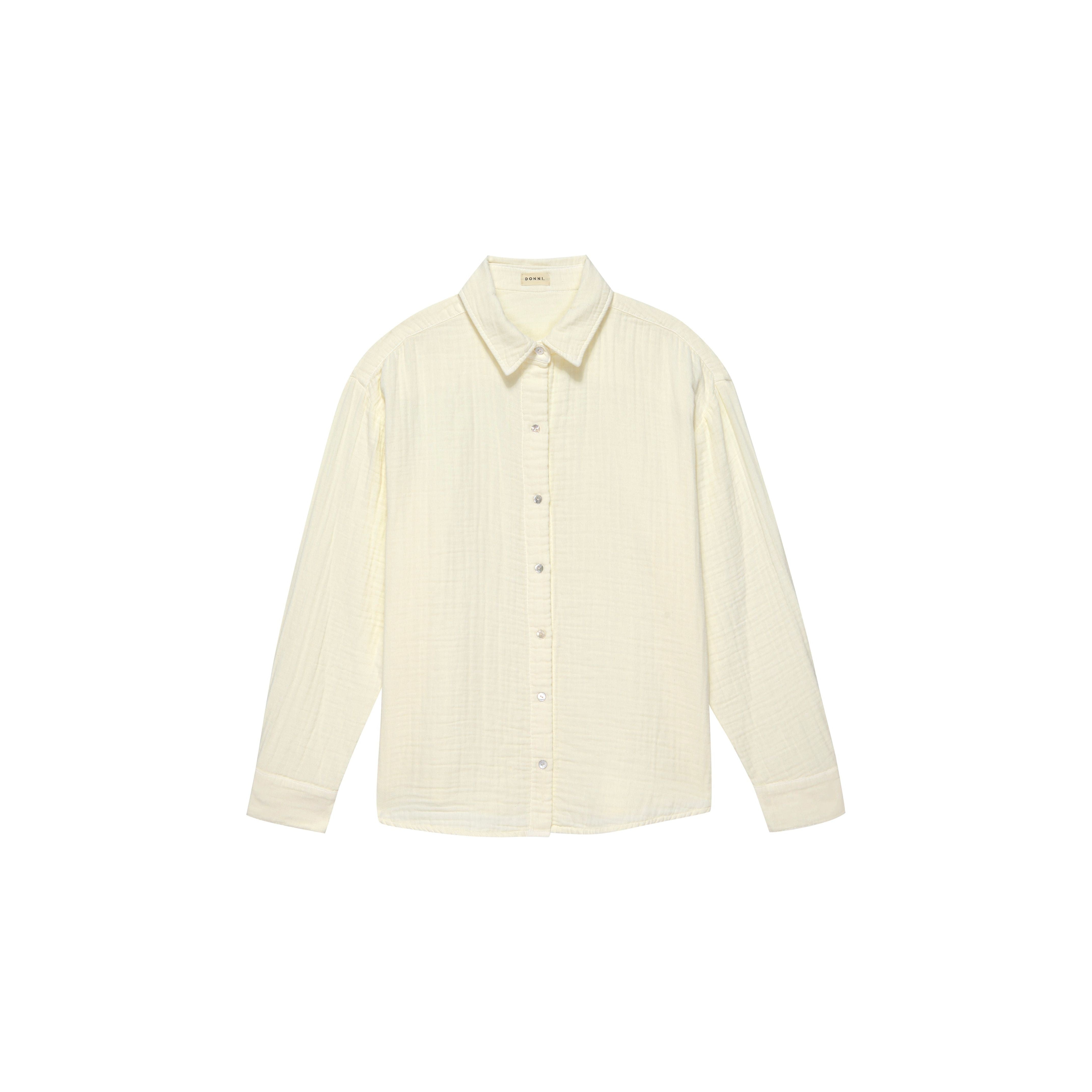 Antique White Donni The Bubble Shirt Creme