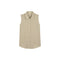 Tan The Sandwash Sleeveless Shirt Shitake