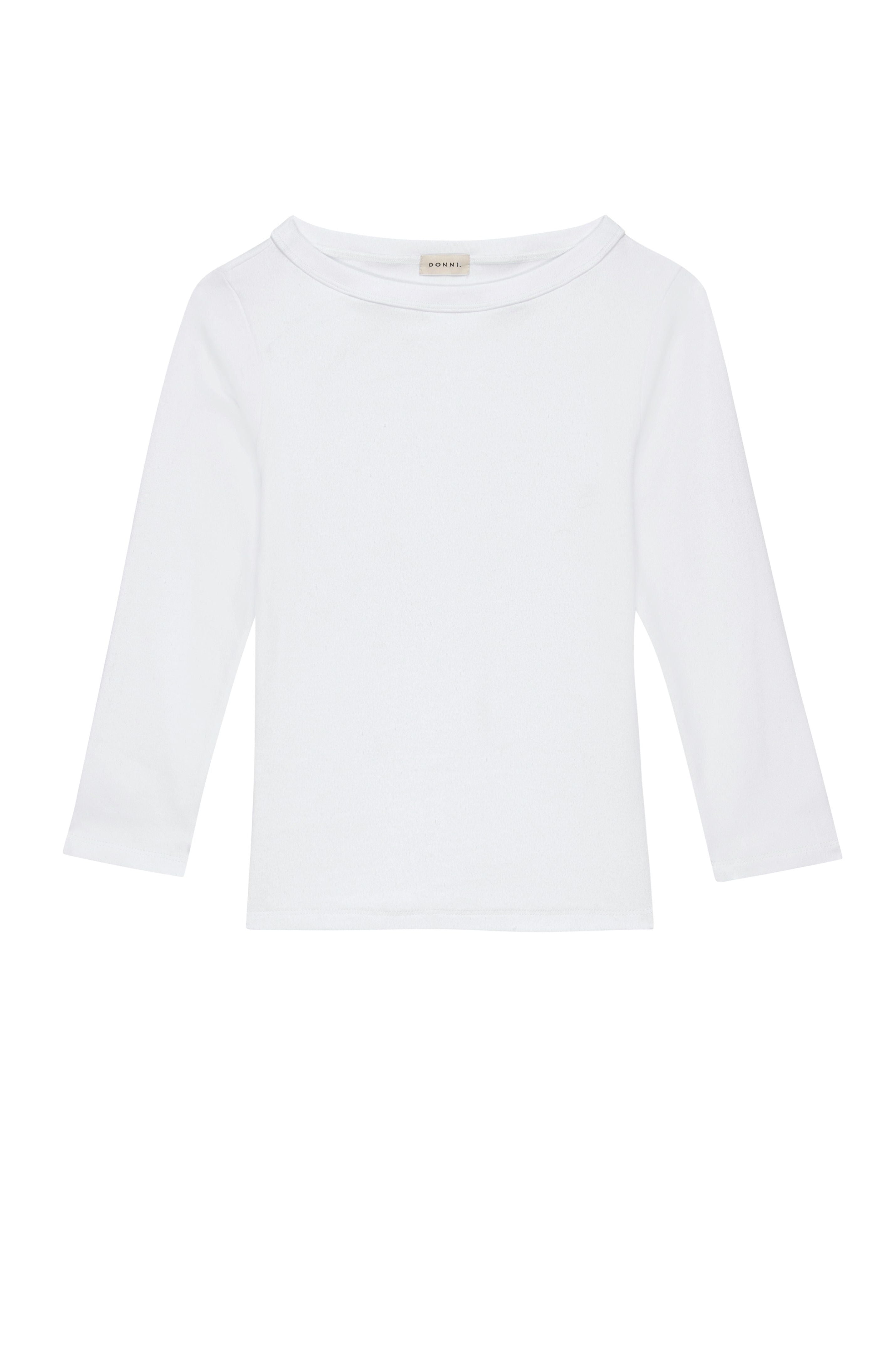 The Baby Rib Boat Neck DONNI.