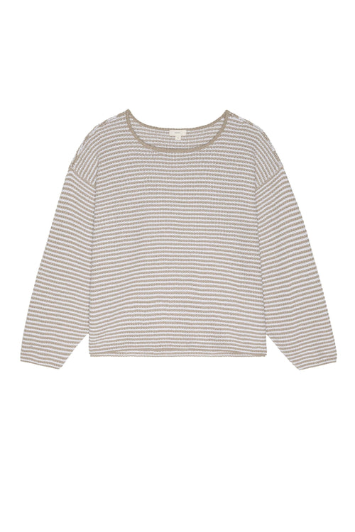 The Knit Stripe Sweater DONNI.