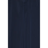 Rotate Chiffon Maxi Ruffle Dress Sky Captain Dark Blue