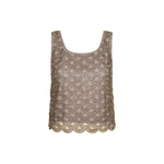 Scallop Sequin Top ROTATE Birger Christensen