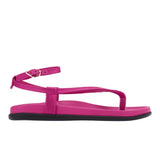 Ancient Greek Sandal Saloni Foot Rich Pink