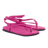 Ancient Greek Sandal Saloni Foot Rich Pink