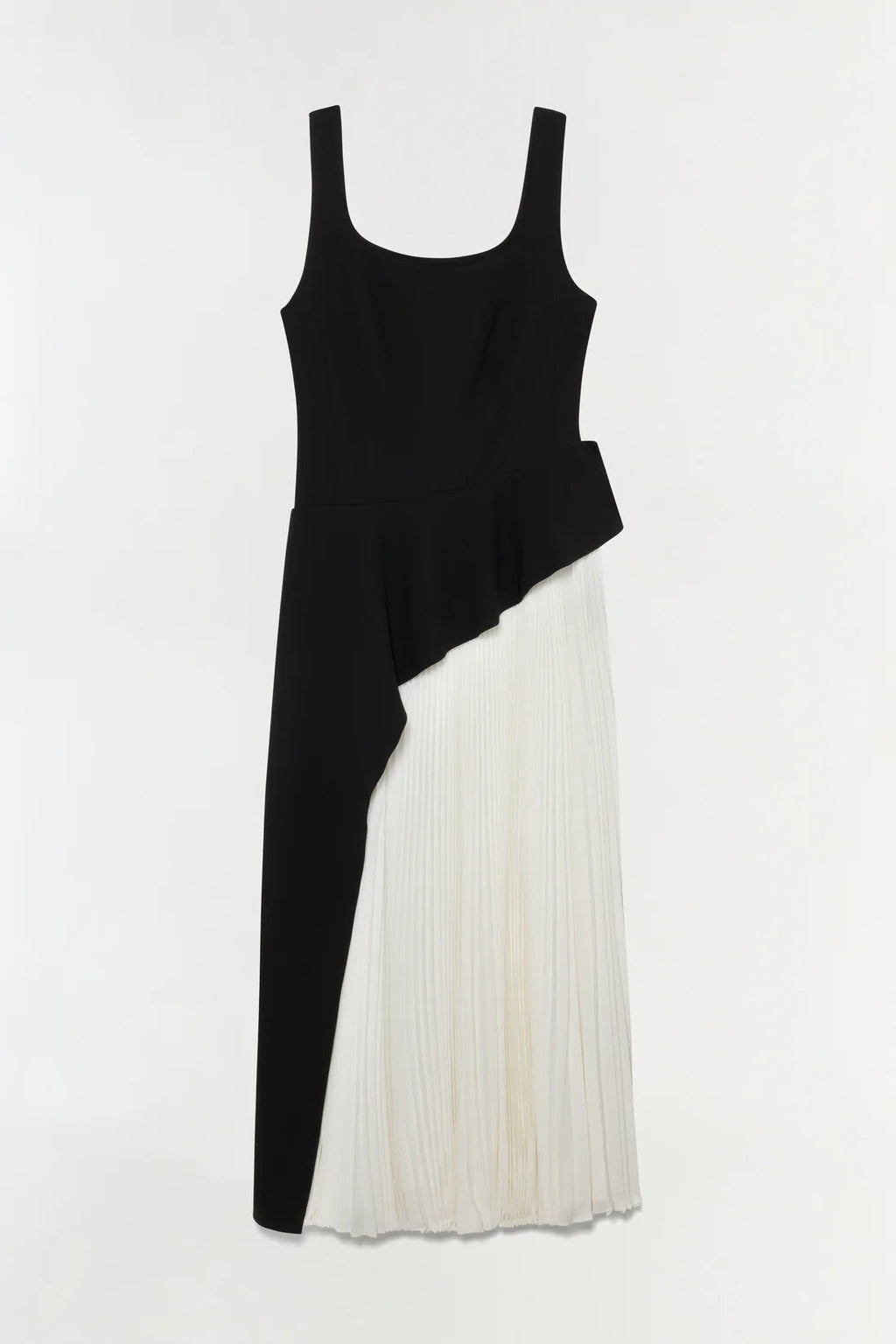 Zayla Pleated Midi Dress Simkhai