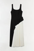 Zayla Pleated Midi Dress Simkhai