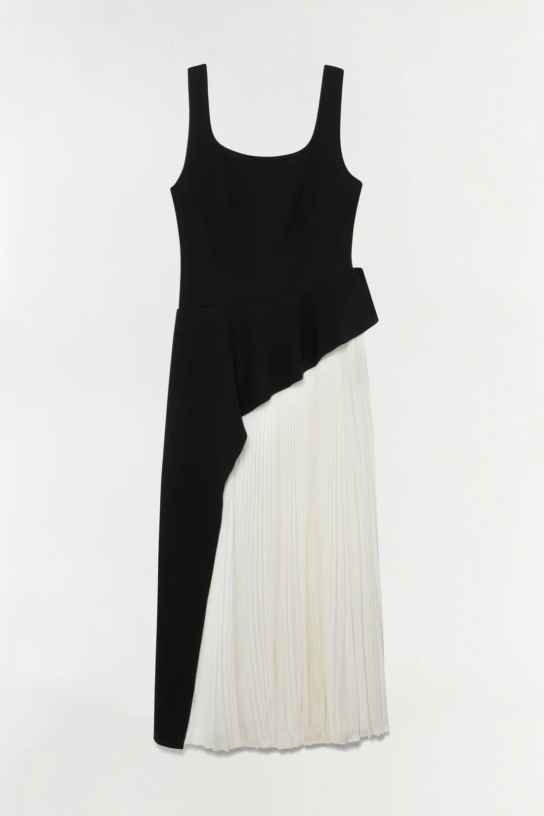 Zayla Pleated Midi Dress Simkhai