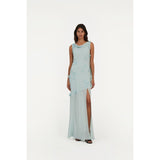Rotate Maxi Waterfall Dress