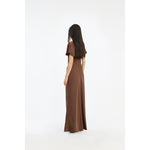 Satin Flowy Sleeve Dress ROTATE Birger Christensen