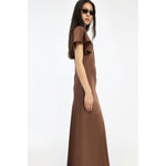 Satin Flowy Sleeve Dress ROTATE Birger Christensen