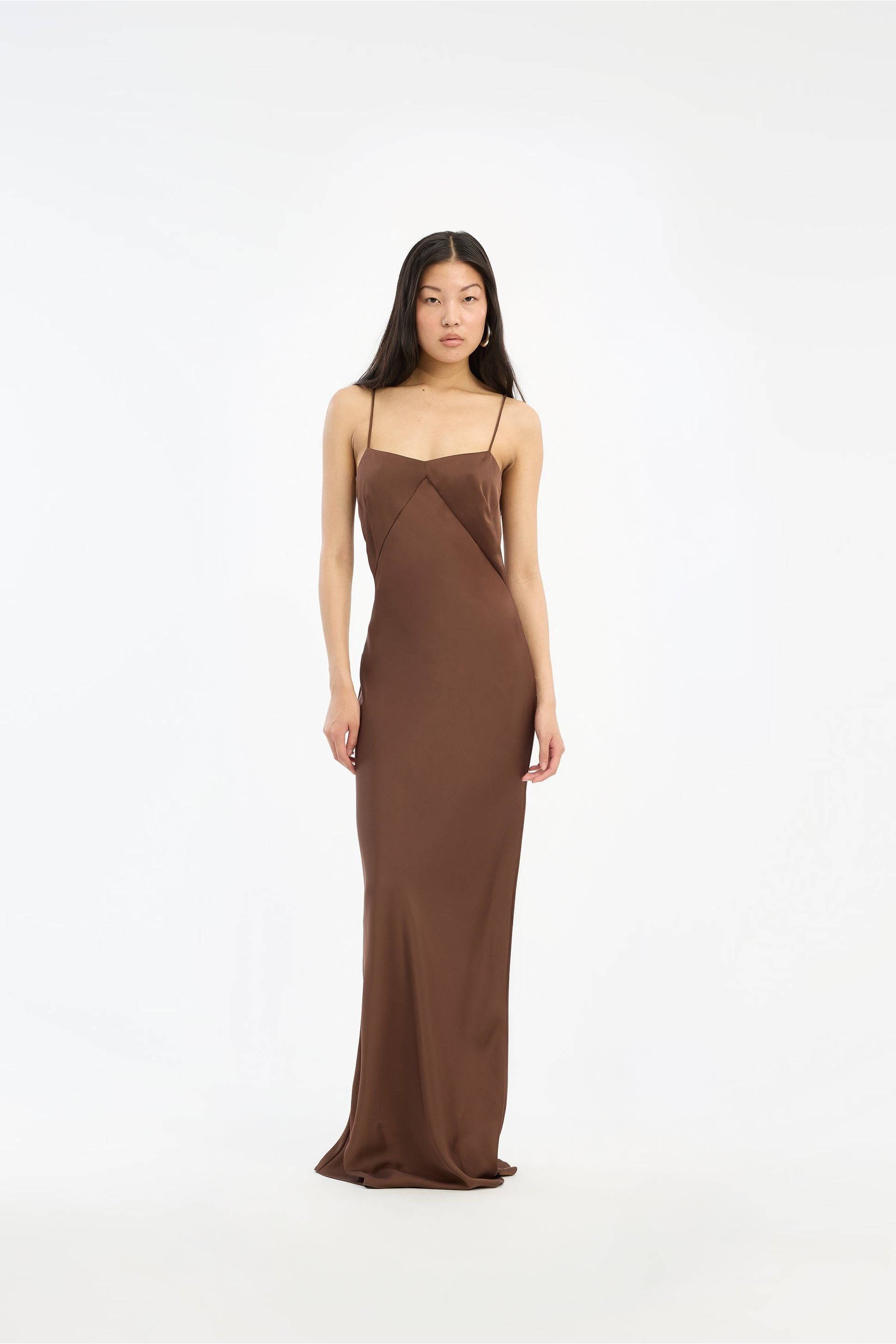 rotate mesh asymmetric dress Mesh Ruched Asymmetrical Maxi Dress – Urban Planet main image 1