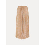 Pleated skirt in diamond jersey forte_forte