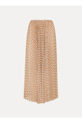 Pleated skirt in diamond jersey forte_forte