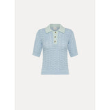 Elegant cotton polo shirt forte_forte