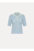 Elegant cotton polo shirt forte_forte