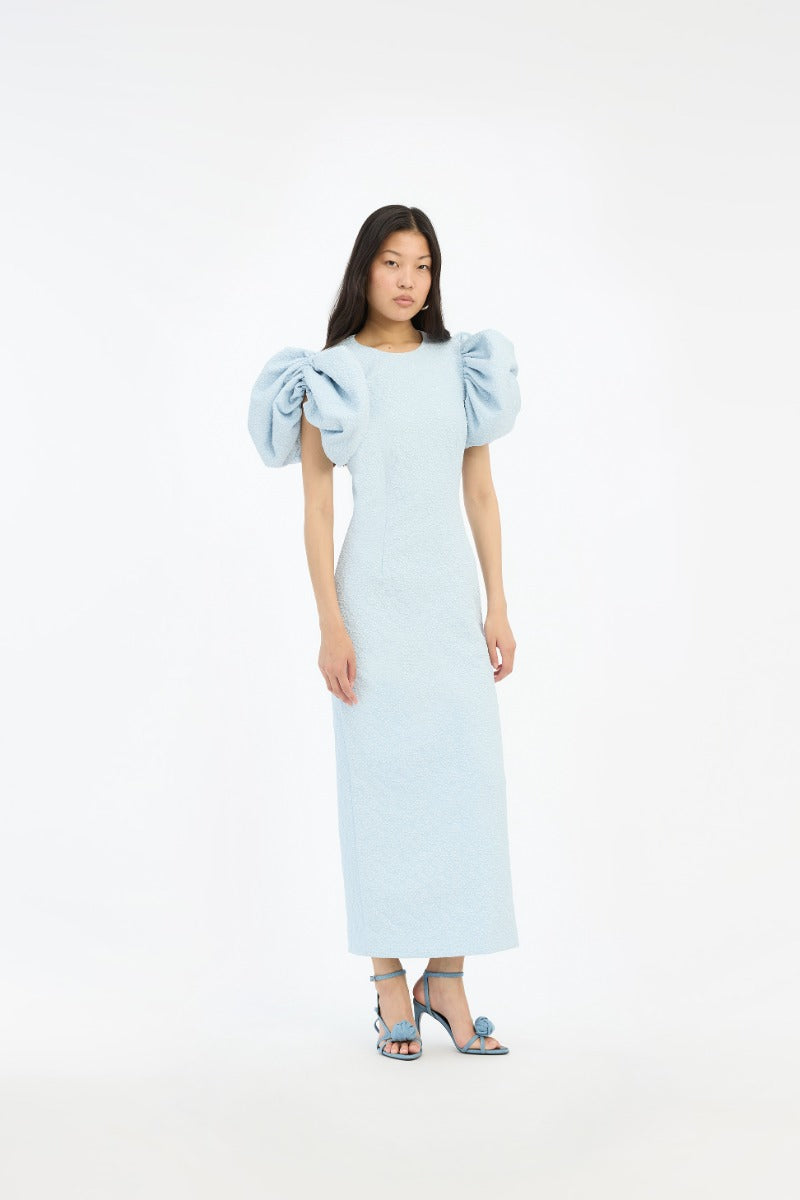 Jacquard Midi Puffy Dress ROTATE Birger Christensen
