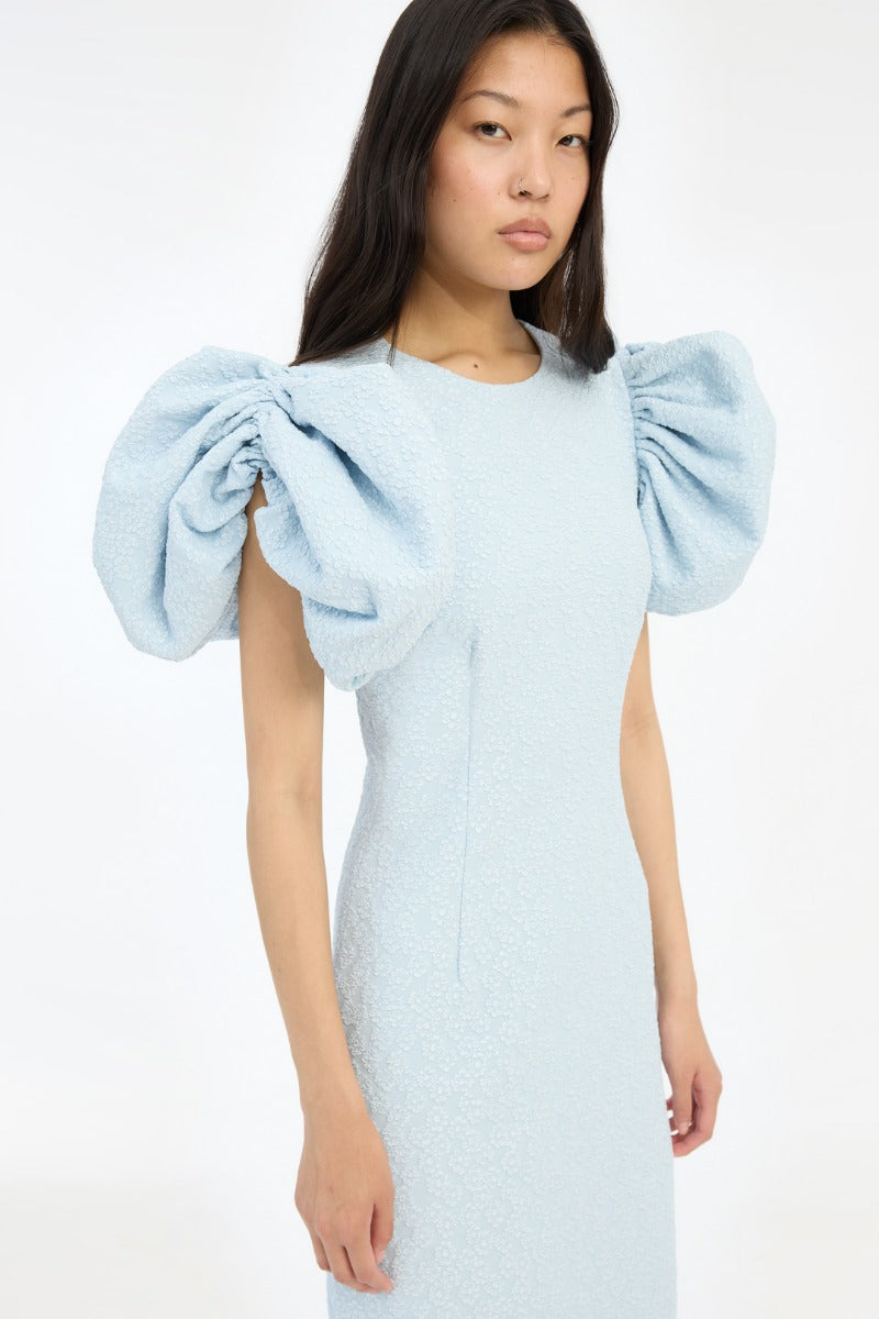 Jacquard Midi Puffy Dress ROTATE Birger Christensen
