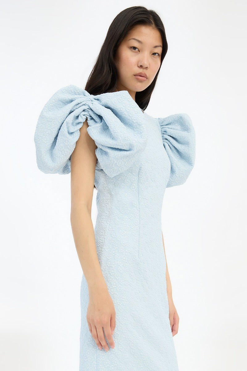 Jacquard Midi Puffy Dress ROTATE Birger Christensen