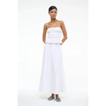 White Smoke Staud Axel Skirt White