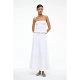 White Smoke Staud Axel Skirt White
