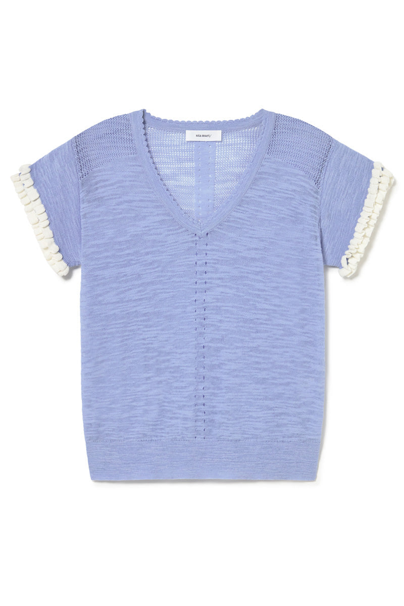 V-neck flared sweater Sita Murt