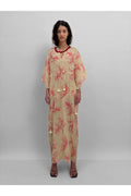 The Begonia maxi dress in Seaweed Rodebjer