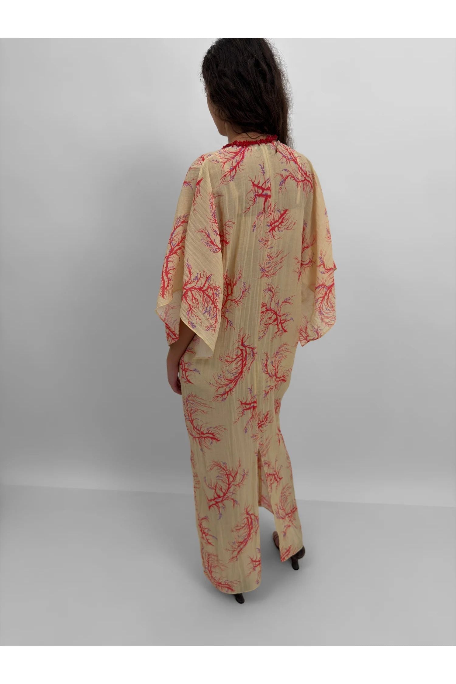 The Begonia maxi dress in Seaweed Rodebjer
