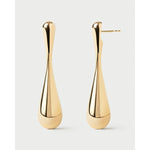 Glacier Teardrop Earrings Gold PDPAOLA