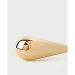 Glacier Teardrop Earrings Gold PDPAOLA