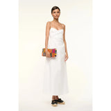 Staud Timmy Beaded Bag in Multi Bayadere Stripe