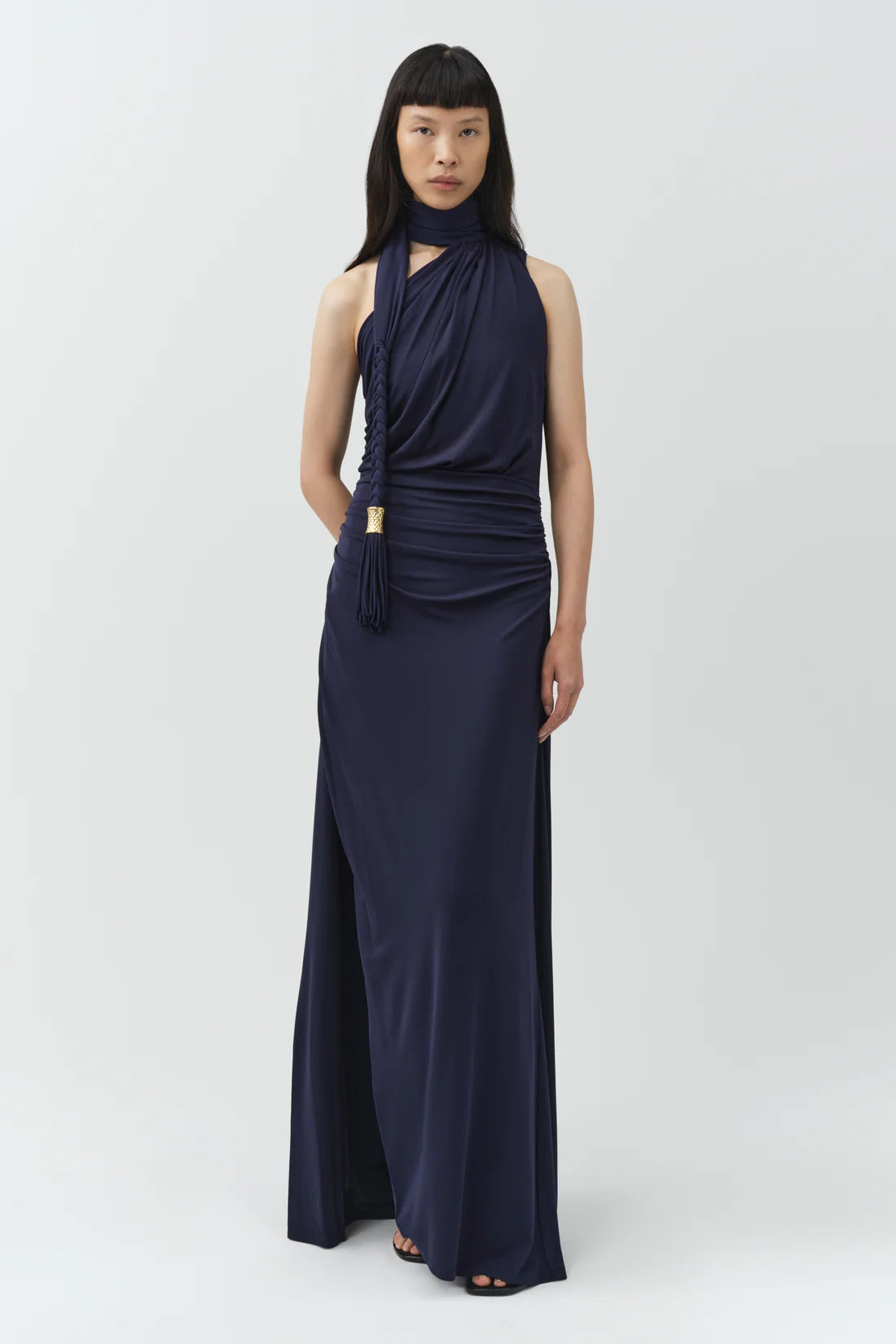 Moira Draped Jersey Gown Simkhai