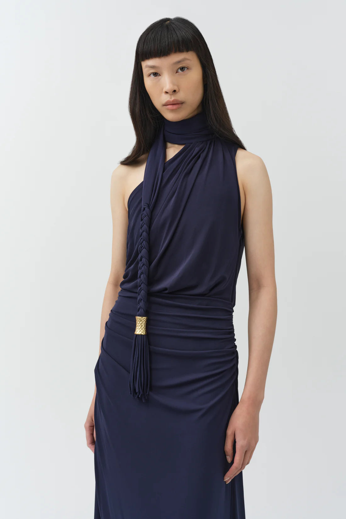 Moira Draped Jersey Gown Simkhai