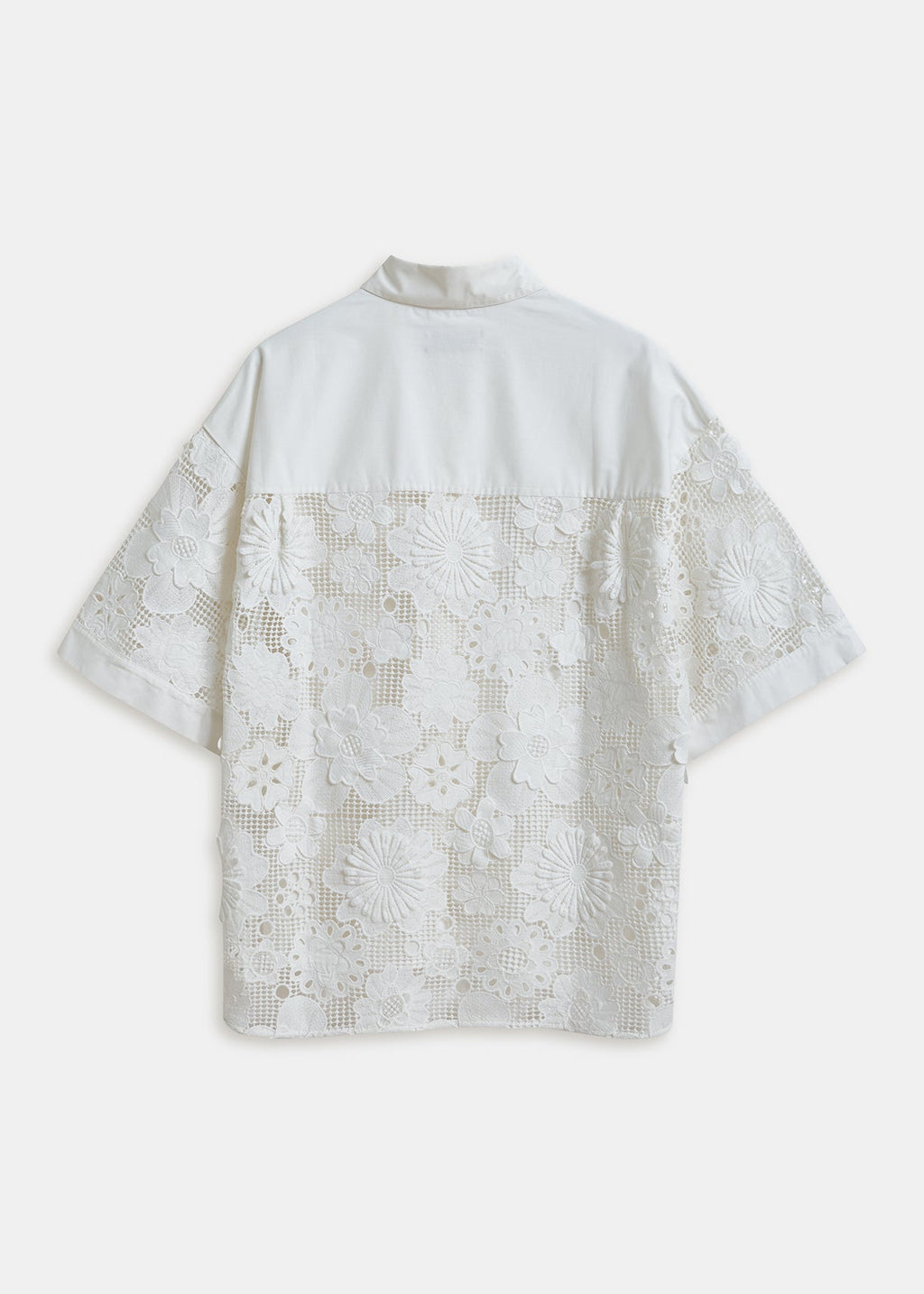 KALI OVERSIZED LACE SHIRT ESSENTIEL ANTWERP