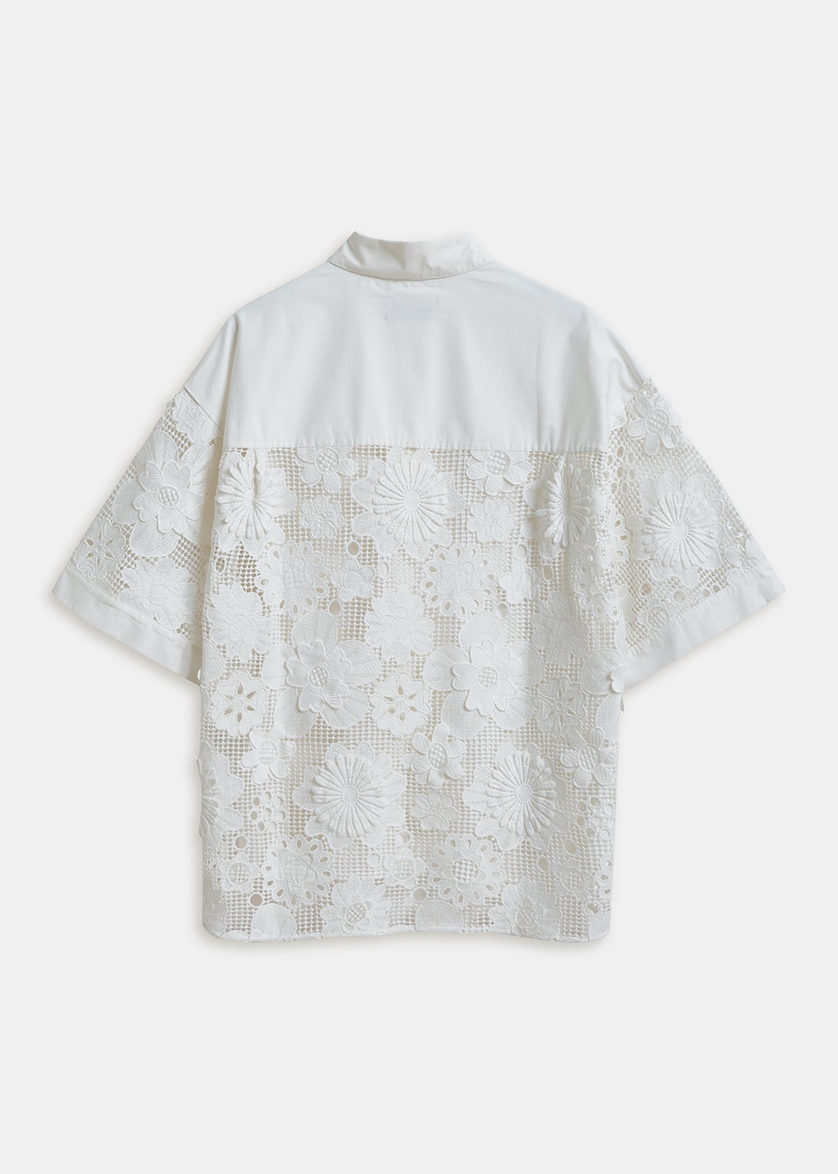 KALI OVERSIZED LACE SHIRT ESSENTIEL ANTWERP