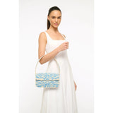 Staud Tommy Bag in Light Blue Cream
