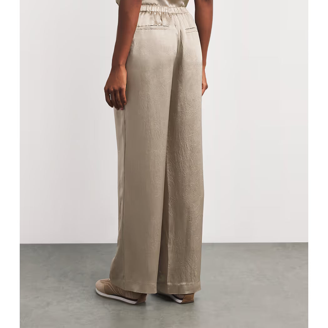 Light Gray Elliat Straight Leg Pants Faded Olive