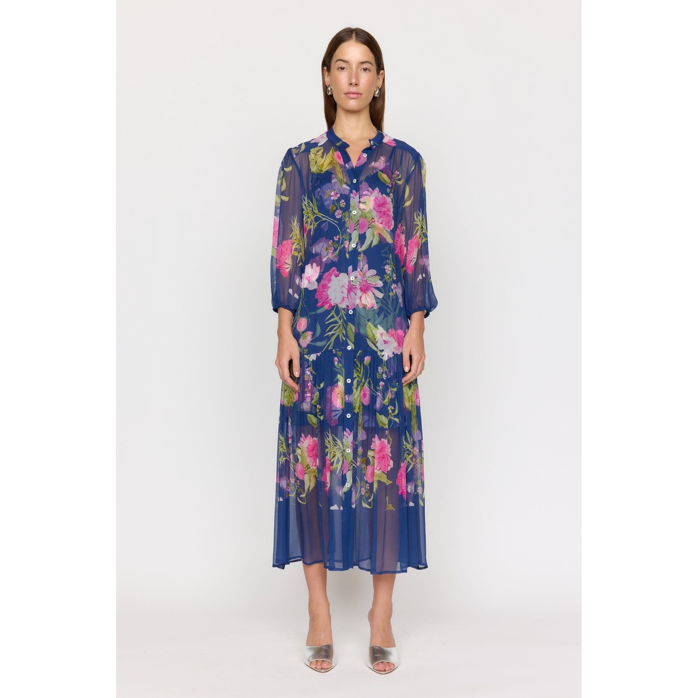 Christy Lynn Lana Dress Monarch Navy