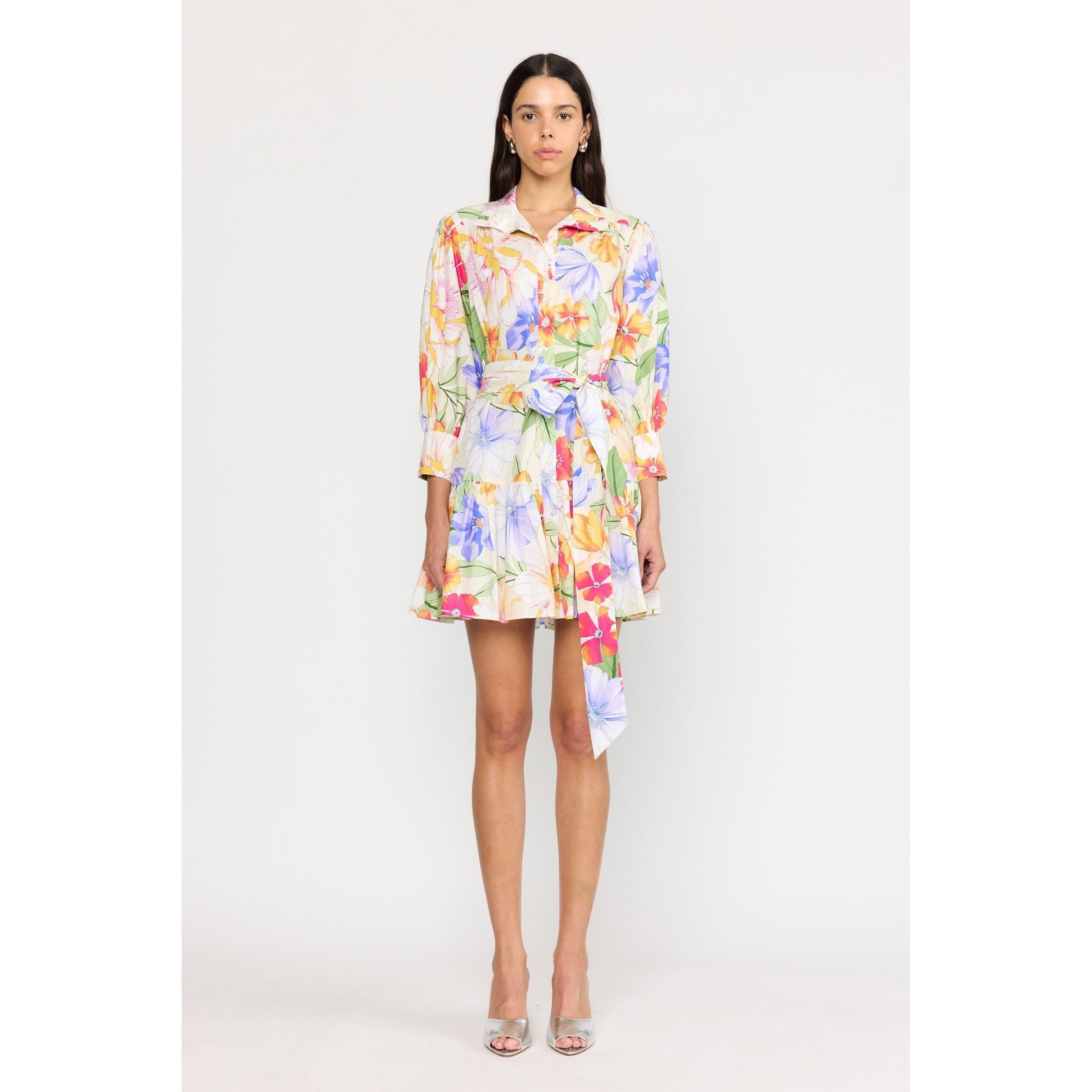 Christy Lynn Essie Dress White Bouquet